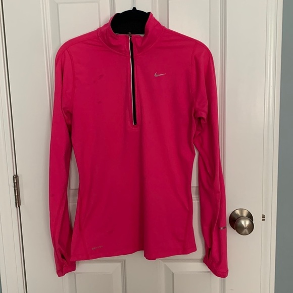 Nike Running Barbie Pink Quarter-Zip‎ - Picture 1 of 4